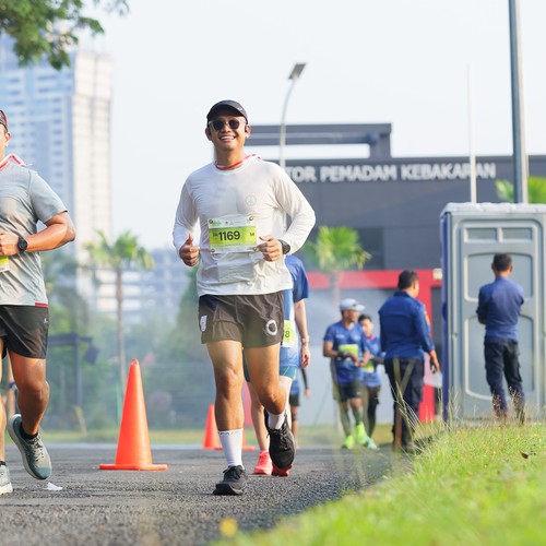Race photo from BOGORUN 2026
