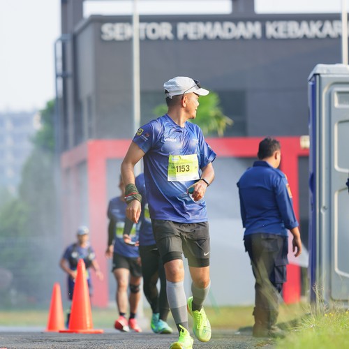 Race photo from BOGORUN 2026