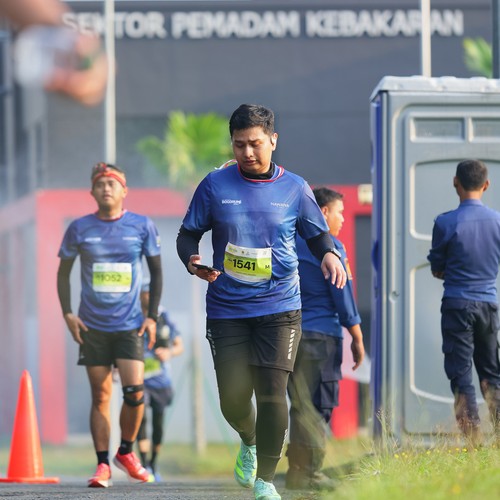 Race photo from BOGORUN 2026
