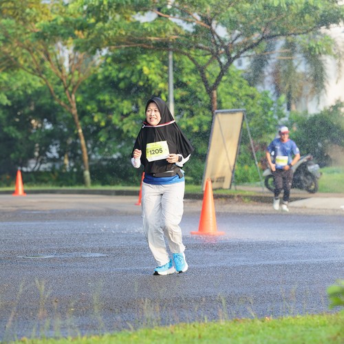Race photo from BOGORUN 2026