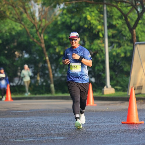 Race photo from BOGORUN 2026