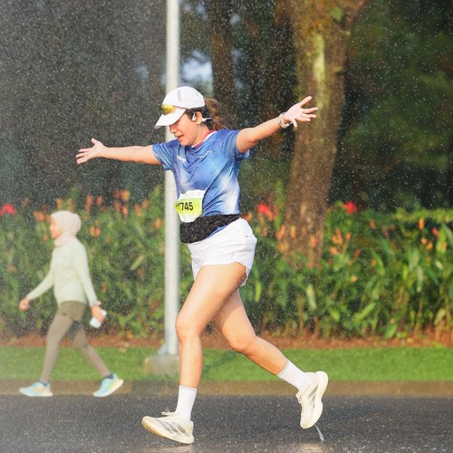 Race photo from BOGORUN 2026