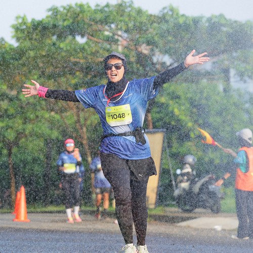 Race photo from BOGORUN 2026