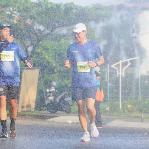 Race photo from BOGORUN 2026