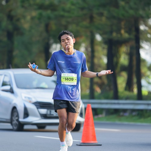 Race photo from BOGORUN 2026