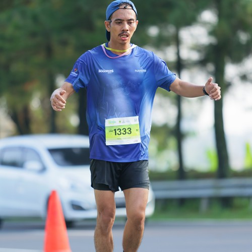 Race photo from BOGORUN 2026