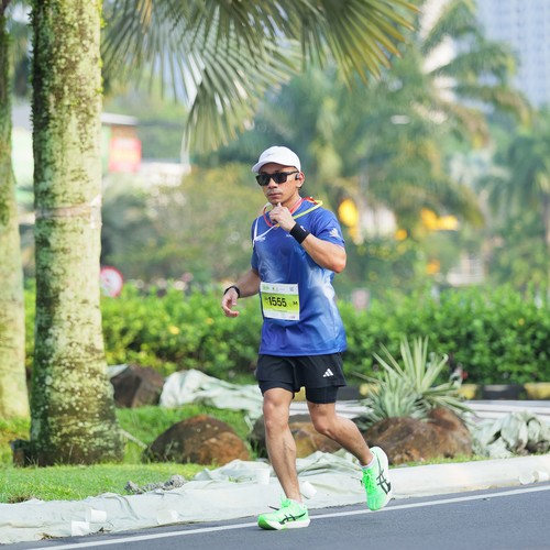 Race photo from BOGORUN 2026