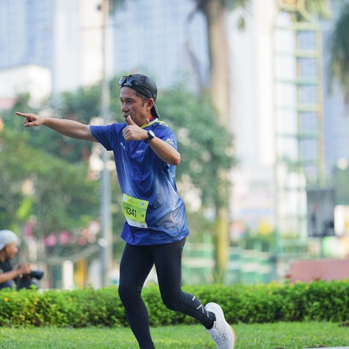 Race photo from BOGORUN 2026