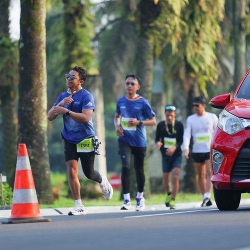 Race photo from BOGORUN 2026