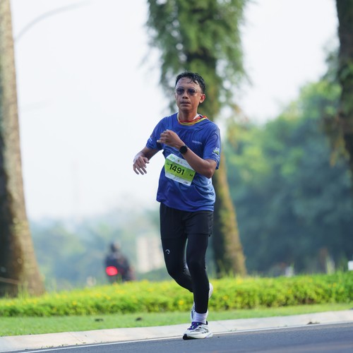 Race photo from BOGORUN 2026