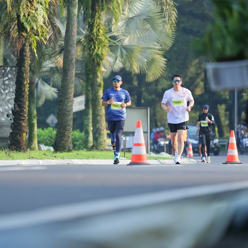 Race photo from BOGORUN 2026