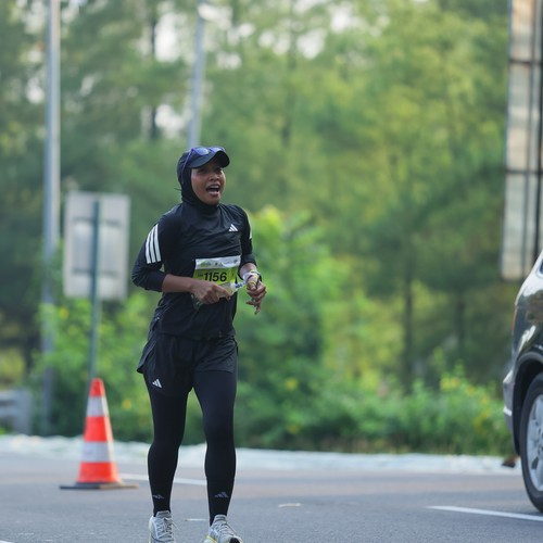 Race photo from BOGORUN 2026