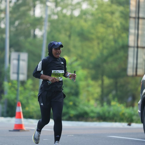 Race photo from BOGORUN 2026