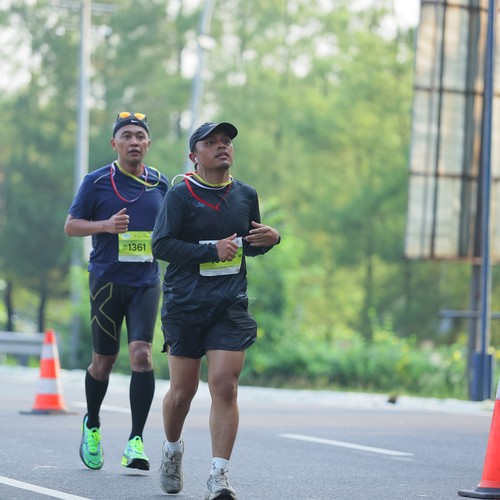 Race photo from BOGORUN 2026