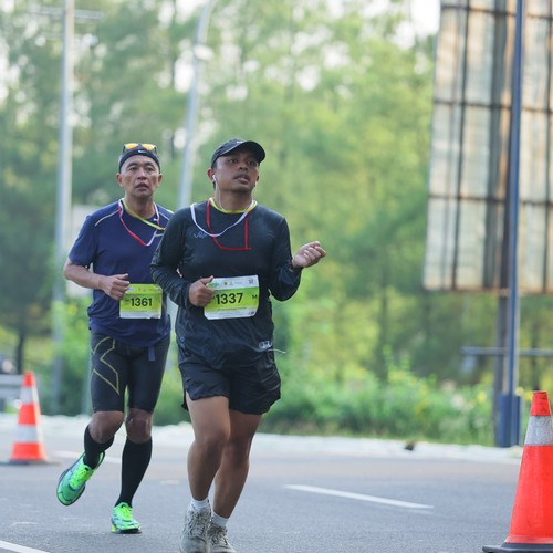 Race photo from BOGORUN 2026