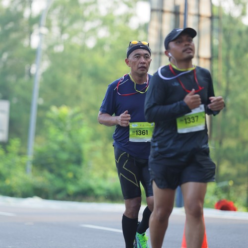Race photo from BOGORUN 2026