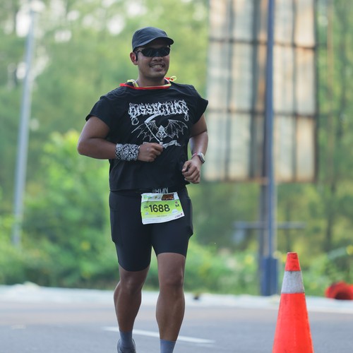 Race photo from BOGORUN 2026