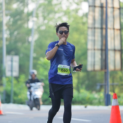 Race photo from BOGORUN 2026