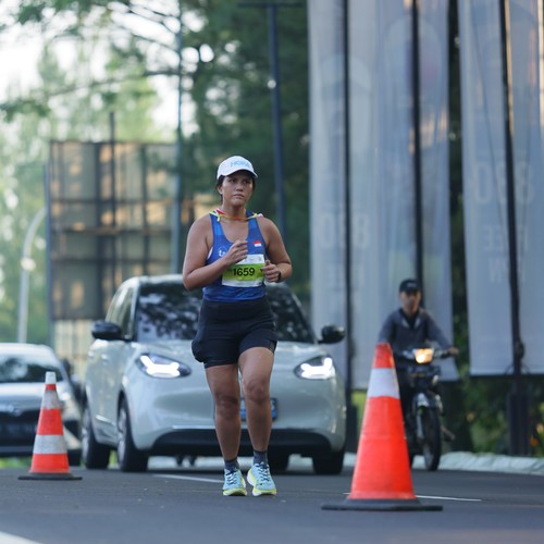 Race photo from BOGORUN 2026