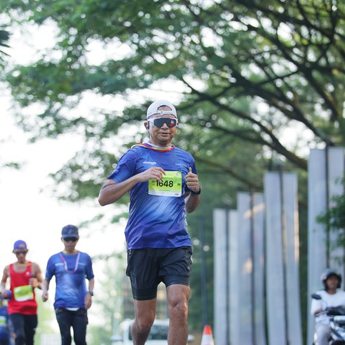 Race photo from BOGORUN 2026
