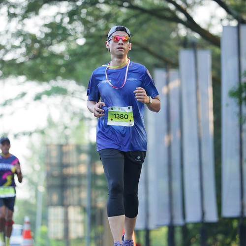 Race photo from BOGORUN 2026