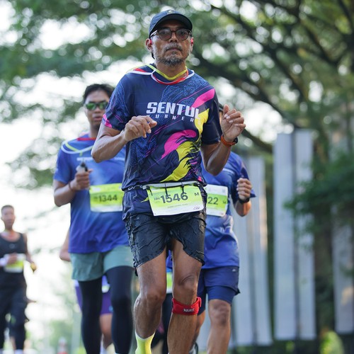 Race photo from BOGORUN 2026