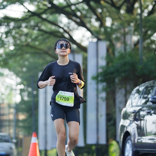 Race photo from BOGORUN 2026