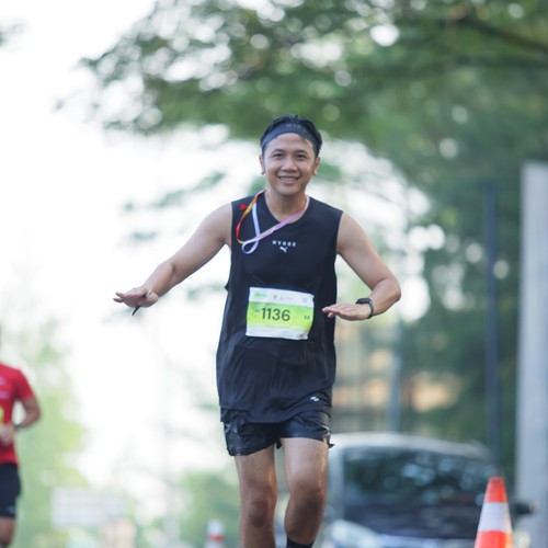 Race photo from BOGORUN 2026