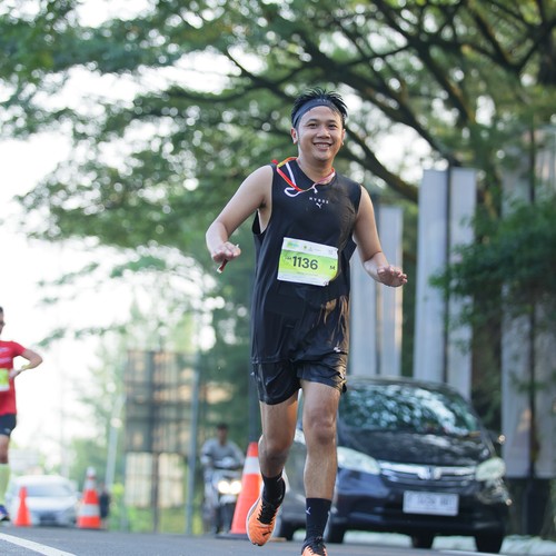 Race photo from BOGORUN 2026