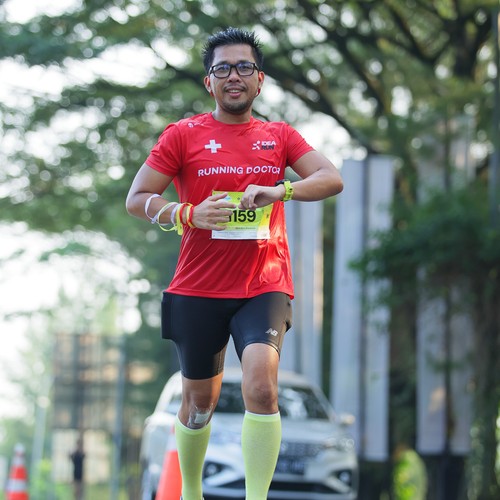 Race photo from BOGORUN 2026