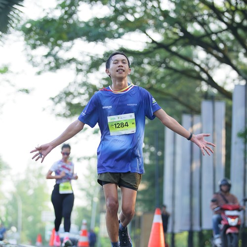 Race photo from BOGORUN 2026