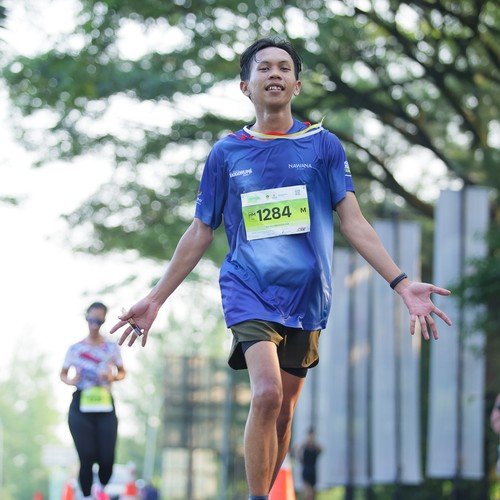 Race photo from BOGORUN 2026