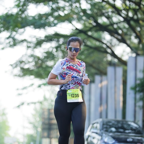 Race photo from BOGORUN 2026