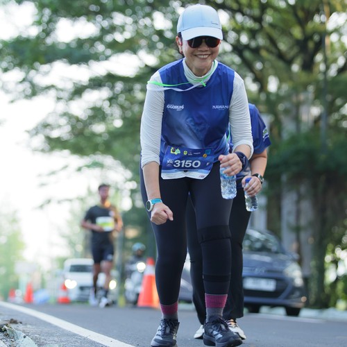 Race photo from BOGORUN 2026