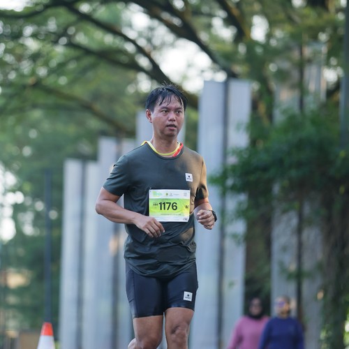 Race photo from BOGORUN 2026