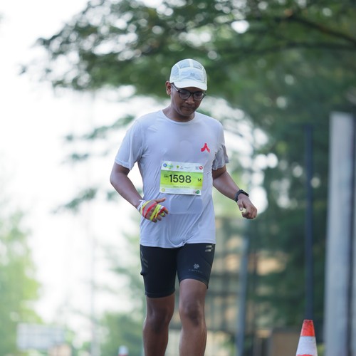 Race photo from BOGORUN 2026