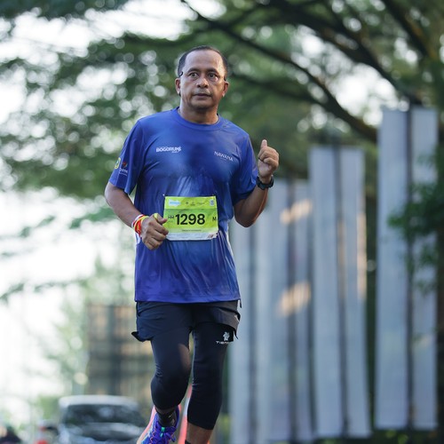 Race photo from BOGORUN 2026