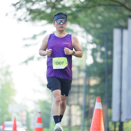 Race photo from BOGORUN 2026