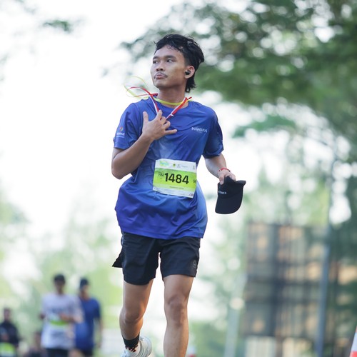Race photo from BOGORUN 2026