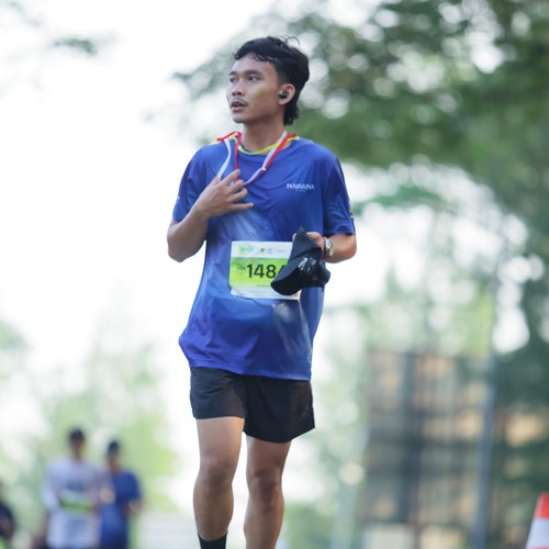 Race photo from BOGORUN 2026