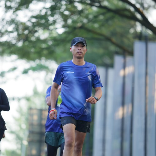Race photo from BOGORUN 2026