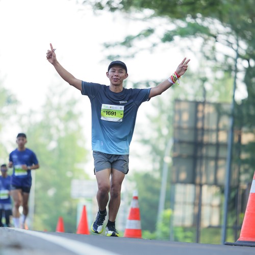 Race photo from BOGORUN 2026