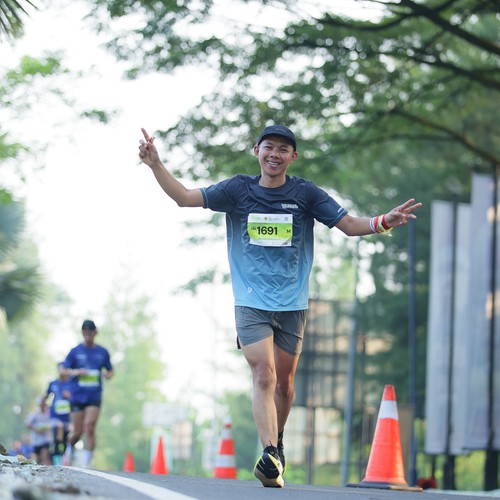 Race photo from BOGORUN 2026