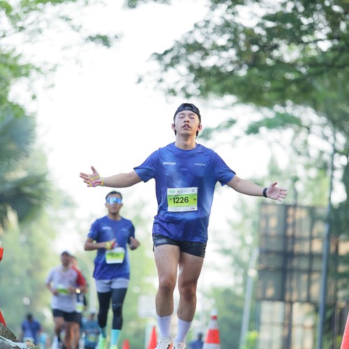 Race photo from BOGORUN 2026