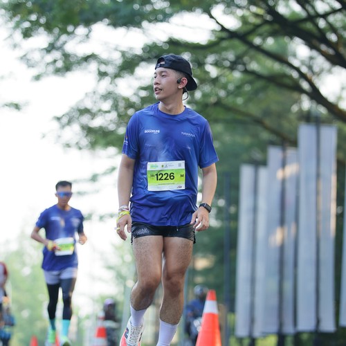 Race photo from BOGORUN 2026