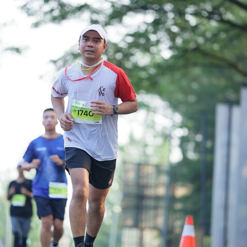 Race photo from BOGORUN 2026