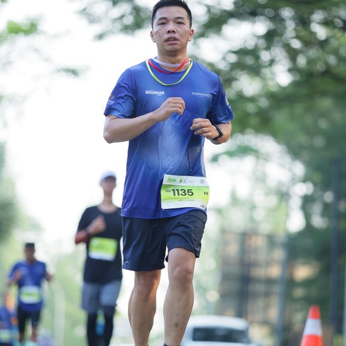 Race photo from BOGORUN 2026
