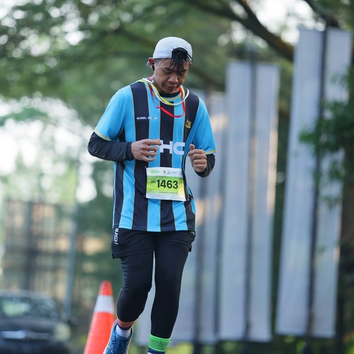 Race photo from BOGORUN 2026