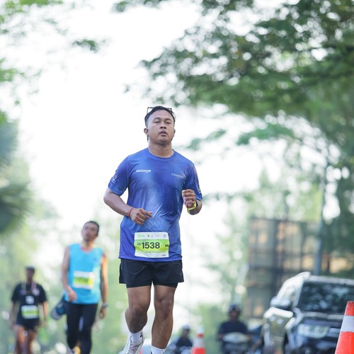 Race photo from BOGORUN 2026