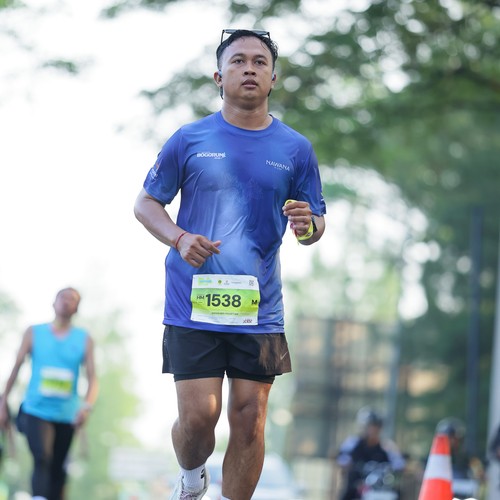 Race photo from BOGORUN 2026